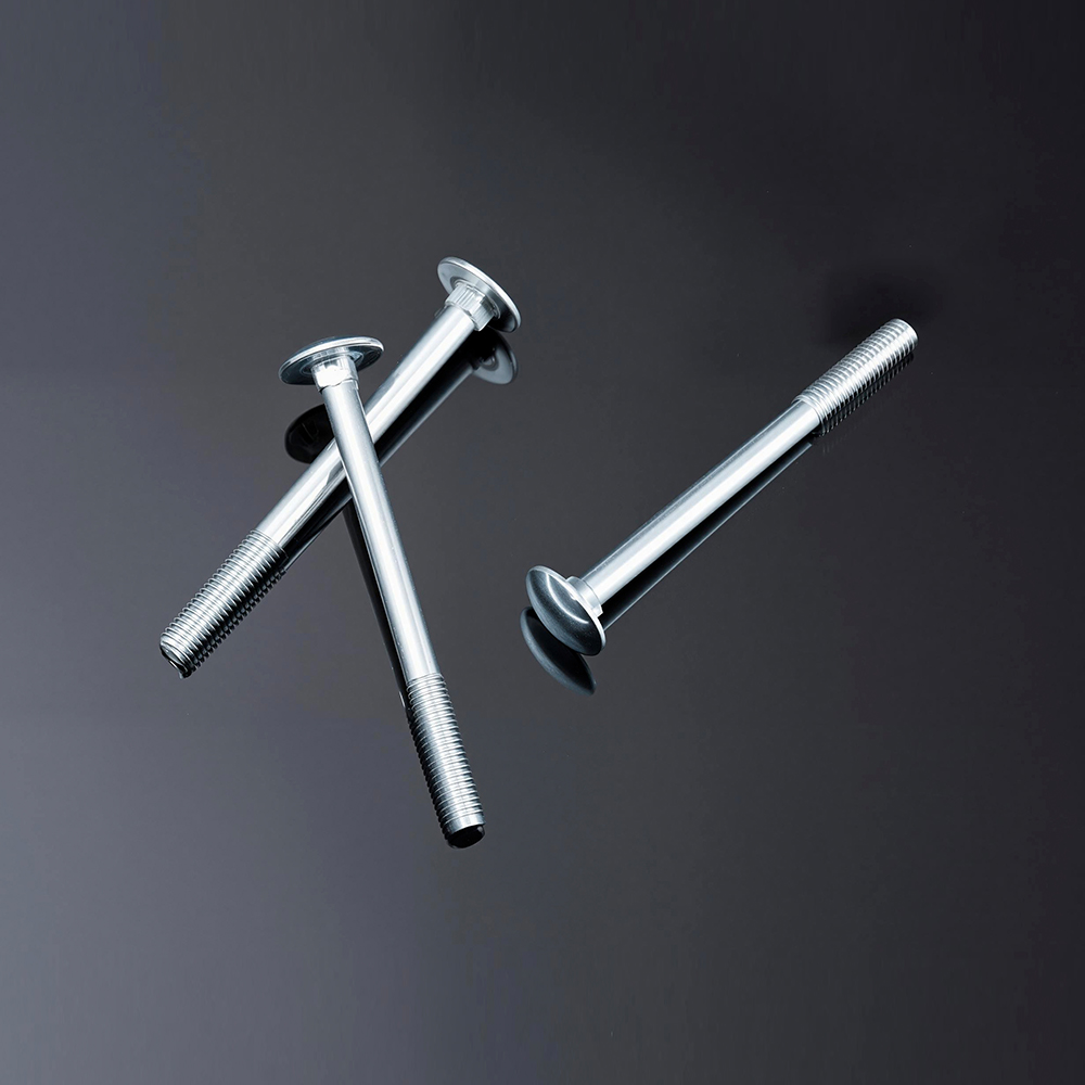 Large Flat Round Head Square Neck Carriage Bolt